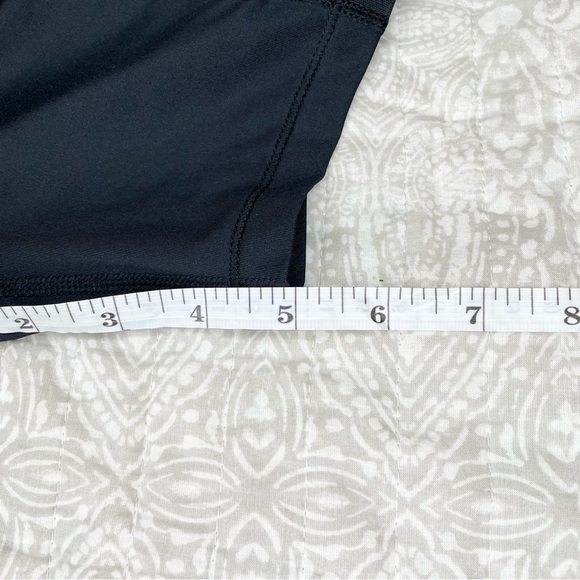 All In Motion Train Knit Black Racerback Tennis Dress Bike Shorts Extra Small - Picture 14 of 15